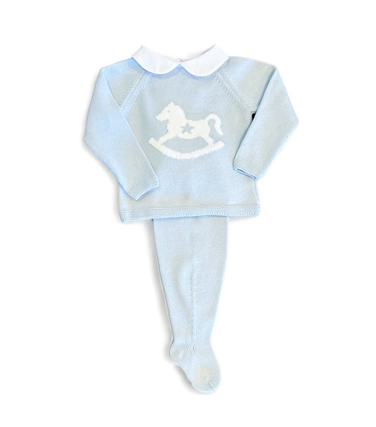 Rocking Horse Set Blue