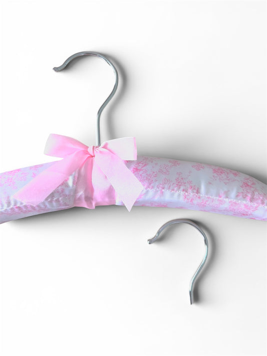 Set of 5 Padded Floral Baby Hangers